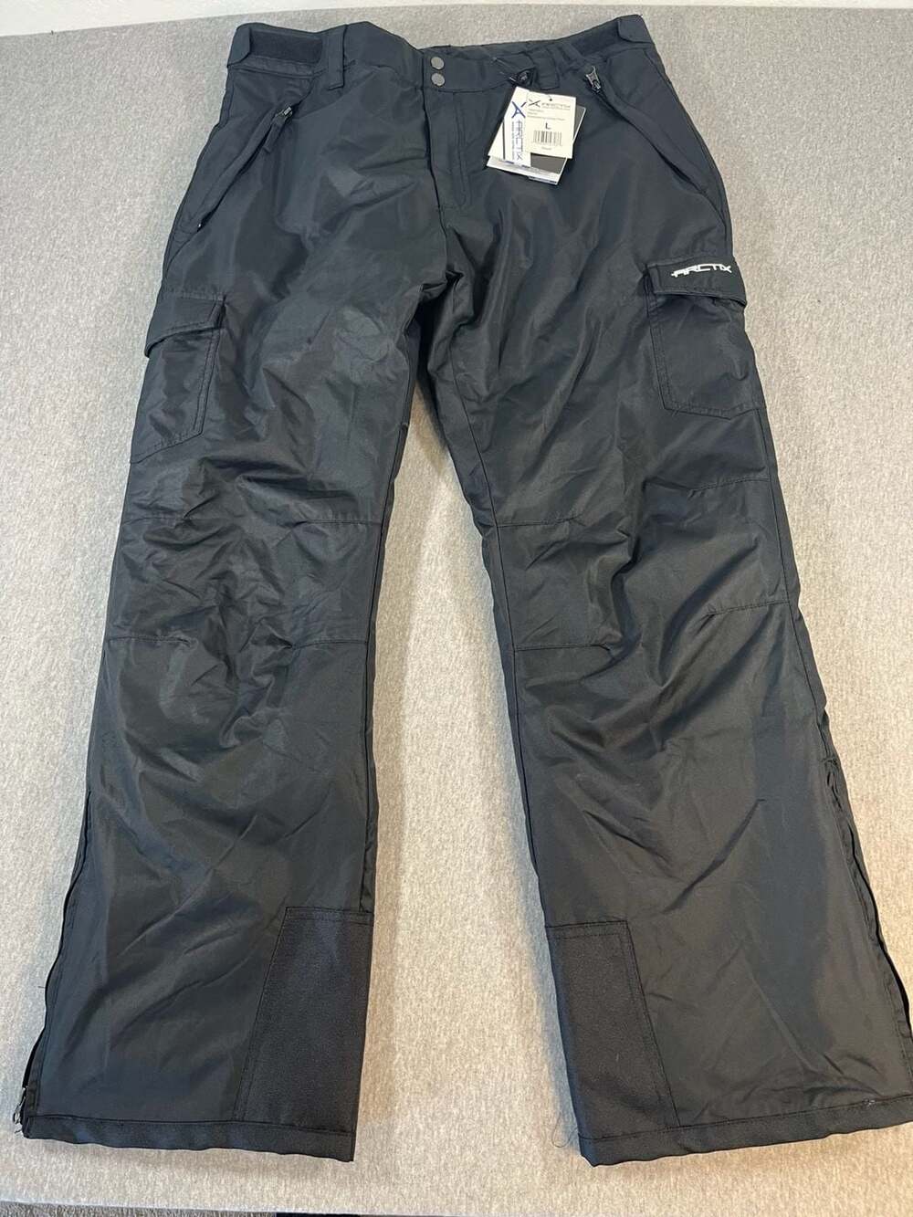 NWT Arctix Black Snowsports Cargo Ski Pants Men’s Size L 36x32